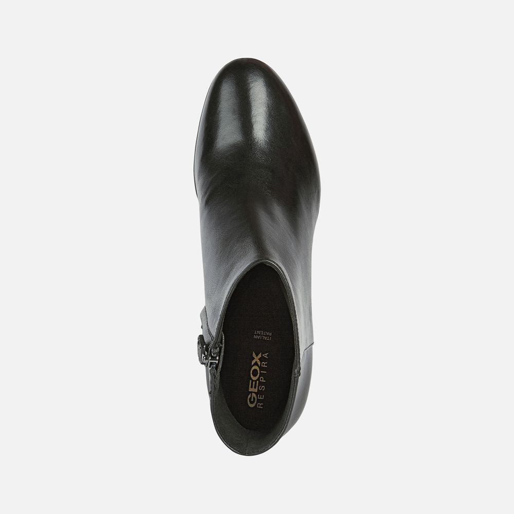 Geox Bayan Ankle Bot Siyah - Calinda Mid - HKL-832419